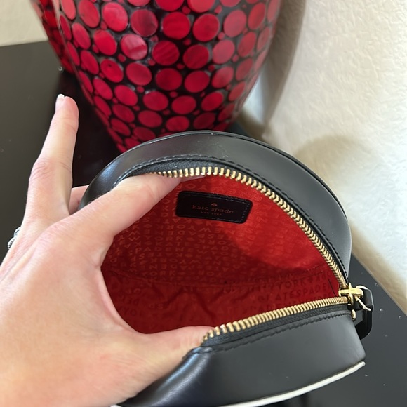 Kate Spade Rare Glimmerton Station Clock Watch Crossbody ❤️NEW❤️ - Picture 8 of 12